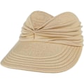 Miniatyrbillede 2 af 7: Solhatte til kvinder UV-beskyttelse Solskærm Bred Skygge Sommerhatte med hestehale Beige