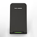 Miniatyrbilde 3 av 6: Trådløs Lader - SAMSUNG - IPHONE - HURTIGLADING - BØYBAR - Qi svart black