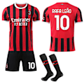 Pikkukuva 1 / 3: AC Milan Kotipaita Lapsille ja Aikuisten 2024-2025 Nro 10 R. Leão 16 16