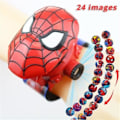 Miniatyrbillede 2 af 3: 3D-ur digital projektion Spiderman legetøj