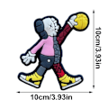 Pikkukuva 2 / 5: 18 st Crock Shoe Berlocker Söt tecknad Cool Sko Berlocker För Barn, Bubble Slide Sko Berlocker Pins För Armband Armband, Sandaler Dekoration Tillbehör