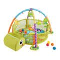 Miniatyrbillede 2 af 3: Ladida Babygym med Boldbassin Baby Turtle Grøn Green one size