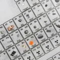 Miniatyrbilde 2 av 5: Periodisk system Akryl Periodisk tabell Skrivebordsdisplay med ekte element Barn Undervisningsgaver Kjemisk element Hjem STOR