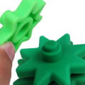 Miniatyrbilde 4 av 5: Baby silikon julegran, liten julegran for baby, baby julegran (3,9 x 3,9 x 5,9 tommer)