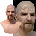 Pikkukuva 1 / 3: Halloween Breaking Bad Walter White Naamio Kalju Parta Cos Juhlat SQBB