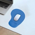 Miniatyrbild 4 av 5: Mjuk silikonmusmatta med ergonomiskt handledsstöd för kontor Red