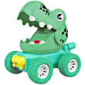Pikkukuva 1 / 5: Dinosauruslelut, Push Dinosaurusleluautot Push-lelut 2 3 4 5-vuotiaille lapsille Dinosauruslelut (Satunnainen pyörän väri)