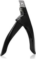 False Nail Clipper - Tip Cutter - Black - French - Manicure - Nail Clipper - Cutting - False Nails - Artificial Nails - Nails