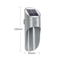 Miniatyrbillede 5 af 5: Udendørs LED solcelle væglampe - Dag/nat sensor