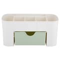Multifunctional Green Home Office Desk Organizer Storage Box Pen Holder Makeup Storage