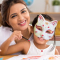 Miniatyrbillede 5 af 5: Kattemaske, Kattemaske 15 stk. Halv Rævemaske Hvid Therian Maske Diy Malbar Blank Maske til Holloween, Maskerade Fest, Cosplay