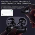Miniatyrbilde 5 av 5: Trådløse øreklips Bone Conduction hodetelefoner Bluetooth 5.3, Mini Sports Running Earclip Open Ear hodetelefoner, Bone Conduction hodetelefoner Long-Wear Pa