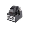 Kylskåpskompressor PTC Startmotor Termiskt Överbelastningsskydd Relä QP2-12/15/22/33 [db] QP2-15