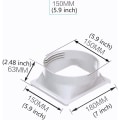 Miniatyrbilde 2 av 5: CDQ 5,9 tums Luftkonditioneringsavgasslangkoppling Fönsteradapter A/C