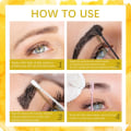 Miniatyrbild 2 av 5: Lash & Brow Color Kit, Professionellt semi-permanent 2-i-1 Ögonfrans & ögonbrynsfärg Kit Långvarig för salong och hemmabruk Brun szq