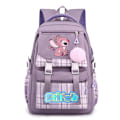 Miniatyrbillede 1 af 3: Ny Lilo & Stitch Stitch Stitch Skoletaske Student Rygsæk Rygsæk #15