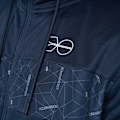 Miniatyrbillede 4 af 5: Crosshatch Herr Pyramid Full Zip Track Top S Marinblå Navy S zdq