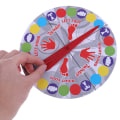 Miniatyrbild 2 av 5: Inomhus Twister-spel, leksak för utomhussporter, rörelseinteraktion, färgglad, One Size