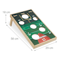 Pikkukuva 4 / 9: 11 kpl Cornhole heittopeli 1470