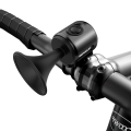 Miniatyrbillede 5 af 5: Cykel Elektronisk Høj Horn 120 db Sikkerhed Elektrisk Klokke Politi Bi Sort one size
