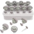 Miniatyrbilde 1 av 4: 16 stk Dynetrekker Klips - Festesystem, Sklisikkert, Mykt Stoff, For Dyner & Puter