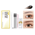 Miniatyrbillede 5 af 5: Lash & Brow Color Kit, Professionelt semi-permanent 2-IN-1 Øjenvippe & øjenbrynsfarve Kit Langvarig til salon og hjemmebrug Brun