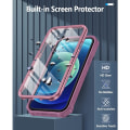 Miniatyrbillede 3 af 4: iPhone 12 telefoncover Militärklass Dropsäkert Robust cover med stöd | Matt texturerat stötsäkra TPU Hybrid Bumper Cases 6,1 tum
