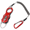 Miniatyrbild 1 av 5: Fiskelina, spiralnyckelring Fish Lip Gripper, Infällbar Stretchy Men Rostfritt stål Nyckelring Nyckelring, Multifunktions Fiskeredskap Läppkrok zdq