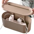 Miniatyrbild 6 av 7: Cable Box Organizer - Cable Organizer - Cable Management - Cable Storage Box - Cable Box - suitable - hide - cords