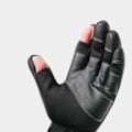 Pikkukuva 3 / 5: Vinterfiskehandskar 2 Finger Flip Vattentät vindtät Cyclin Black L