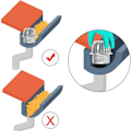 Miniatyrbilde 4 av 5: Rustfrie metallrennerfiltre for å holde avløpet rent. Stopper løv og rusk. Egnet for 76 mm ID-rør