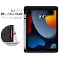 Miniatyrbild 3 av 5: CDQ Apple iPad 10.2 2021/2020/2019 Slim fit tri-fold fodral - Svart