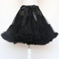 Miniatyrbillede 5 af 5: Kvinde Petticoat Lolita Tutu Skørt Underskørt Kort Krinoline Co Hvid one size