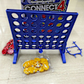Miniatyrbillede 3 af 5: Gaming Connect 4 Klassisk Gitter 4 på stribe Spil Børn Strategi Brætspil for 2 spillere