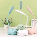 Miniatyrbillede 7 af 7: Sød Rosa Mini Kat Natlampe, USB Opladbar, Foldbar til Børns Soveværelse Rosa Rosa Rosa