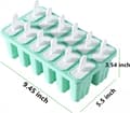 Miniatyrbillede 9 af 9: Ispindeforme - Ispindeform - BPA-fri - Silikone Ispindeforme - 12 Ispindeforme - Silikone Isform - Hjemmelavet Isform ...