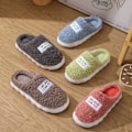 Pikkukuva 3 / 5: Fuffy Fur Tofflor Plysch Flat Tofflor VIHREÄ 40-41 Vihreä 40-41 Grey 40-41