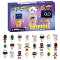 Miniatyrbilde 1 av 4: Halloween Tell-Down Blind Box Leke, Samleobjekter Blind Box Skibidi Toalettfigurer Leke 24 stk