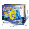 Miniatyrbillede 4 af 5: Marble Run sæt til børn, Marble Race Track Marble Maze Madness Adventure Game Yellow model