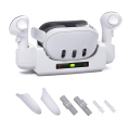 Miniatyrbillede 1 af 5: Kompatibel opladningsdock til Meta Quest 3 VR, Headset Display Holder og Controller Mount Station, Opladningsstation Stand Base