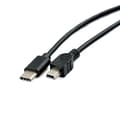 Pikkukuva 3 / 4: USB Type-C - Mini USB -kaapeli USB-C Uros - Mini-B Uros -sovitinmuunnin