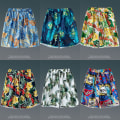 Miniatyrbillede 2 af 5: Flower Flat Front Casual Aloha Hawaiian Shorts-STK012 for mænd zdq