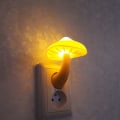 Miniatyrbild 2 av 4: LED Nattlampa Svamp Vägguttag Lampa Varmvitt Ljus