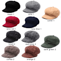 Miniatyrbillede 3 af 5: Ottekant Cap Hatte Maler Newsboy Keps Kvinder Basker KAMEL 1 camel 1 camel 1