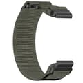 22 mm:n nailoninen kellon ranneke Garmin Instinct Crossover Solar Grey_tfrf -kelloon Grey