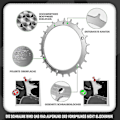 Miniatyrbild 3 av 5: 2-pack rostfria spikar till Bosch Indego Xs 300 400 500 M700 robotgräsklippare, fint avfasade med förbättrat grepp för robotgräsklippare, 14 rostfria