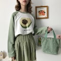 Miniatyrbilde 3 av 10: Lunsjpose i Cordstoff GUL yellow