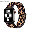 Miniatyrbillede 1 af 9: Nylon Loop-armbånd til Apple Watch Light Leopard 42/44mm