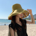 Miniatyrbillede 5 af 10: Kvinde Solhat Bucket Hat Sort Black