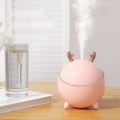 Miniatyrbilde 5 av 5: Luftfukter aroma diffuser humidifier med LED-lys rosa